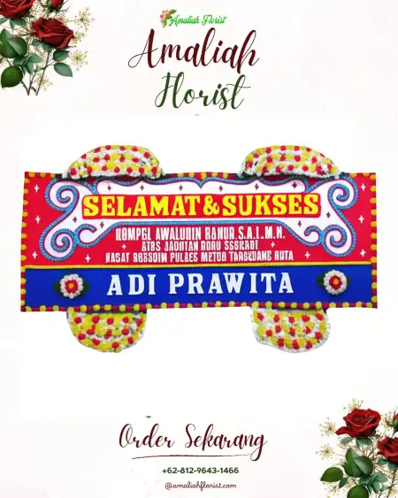 Papan Bunga Ucapan Selamat Bukuan